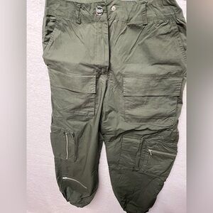 Forever 21 Olive Army Green Cargo Pants Size XS NWT